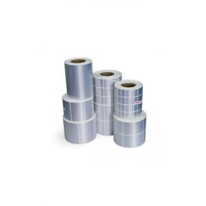 Buraq 30mm X 20mm Silver PVC Label in Kuwait